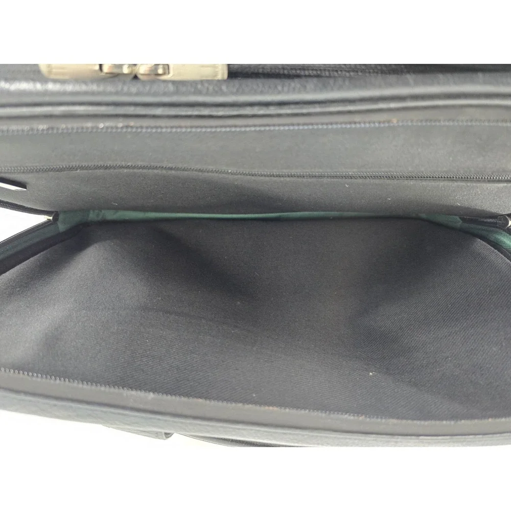 Dunhill AVORITIES Business Bag Briefcase Black Grain Leather - NO Shoulder Strap